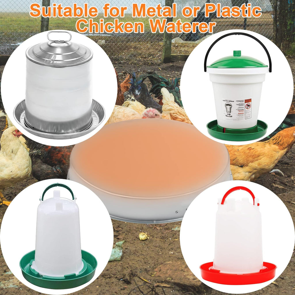 Heated Chicken Waterer 5 Gallon 125W N67248