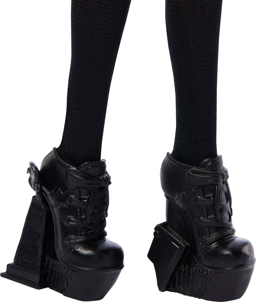 Black Dress Doll with Stockings and Accessories M533087