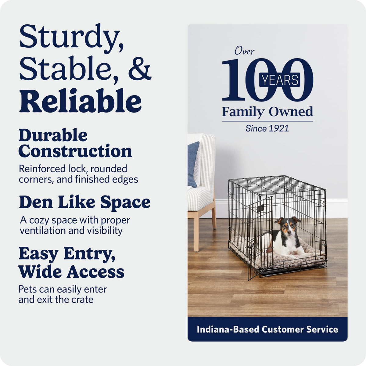 30-Inch Single Door iCrate V568
