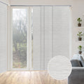 Natural Woven Light Filtering Panel Track Blinds L9794