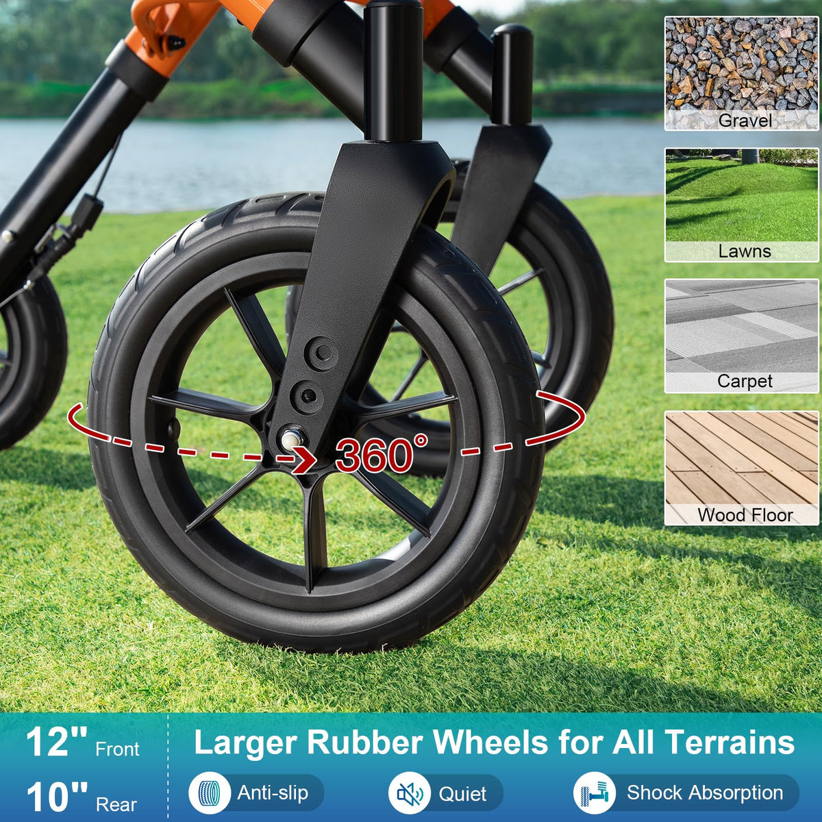 Tall Foldable Walker with Seat X336806