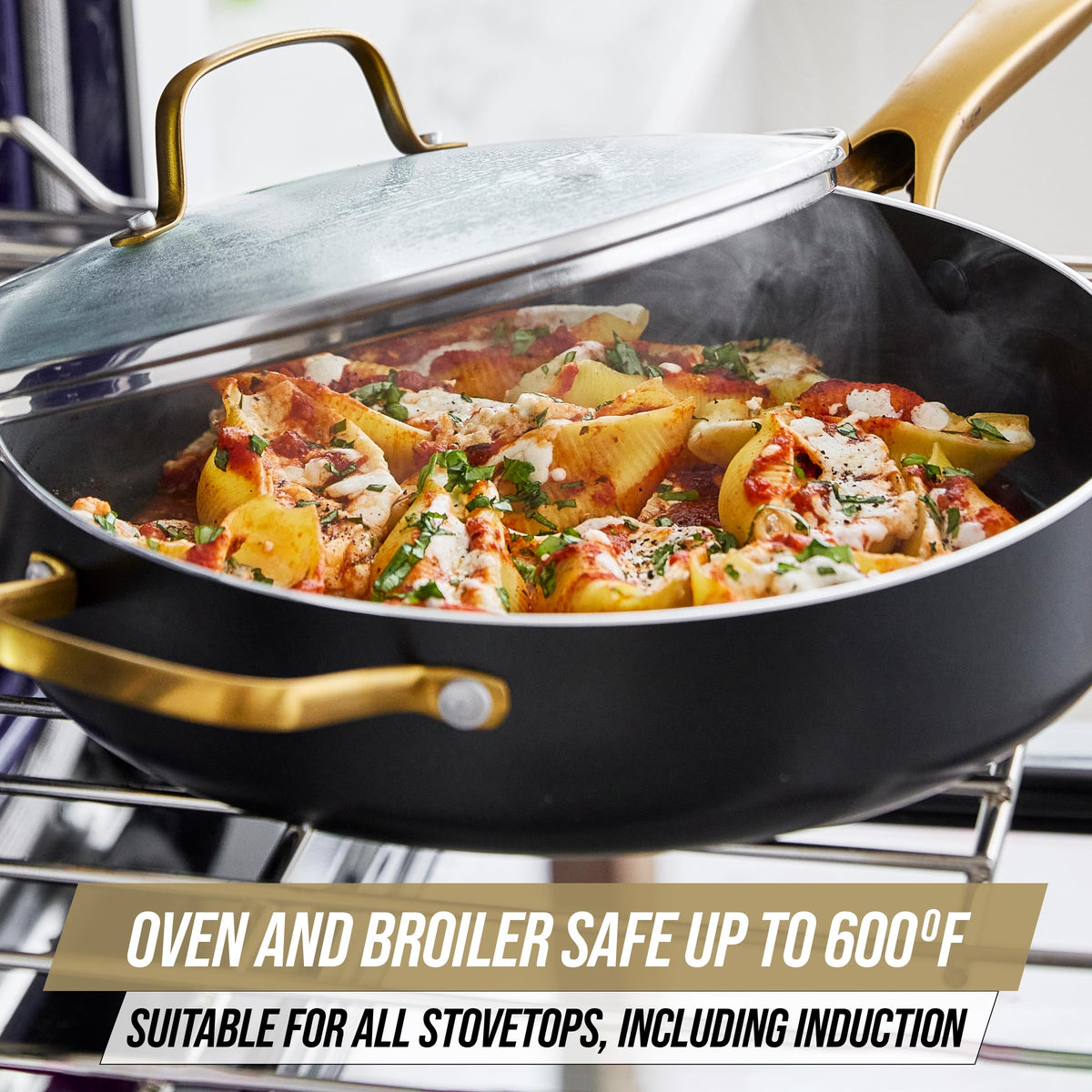 12 Piece Ceramic Nonstick Cookware Set J48713