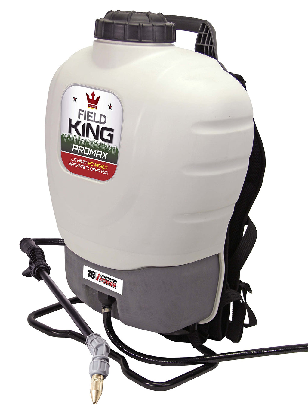 Battery Powered Backpack Sprayer, 4 gal, White & Surfactant for Herbicides Non-Ionic, 16oz T8789
