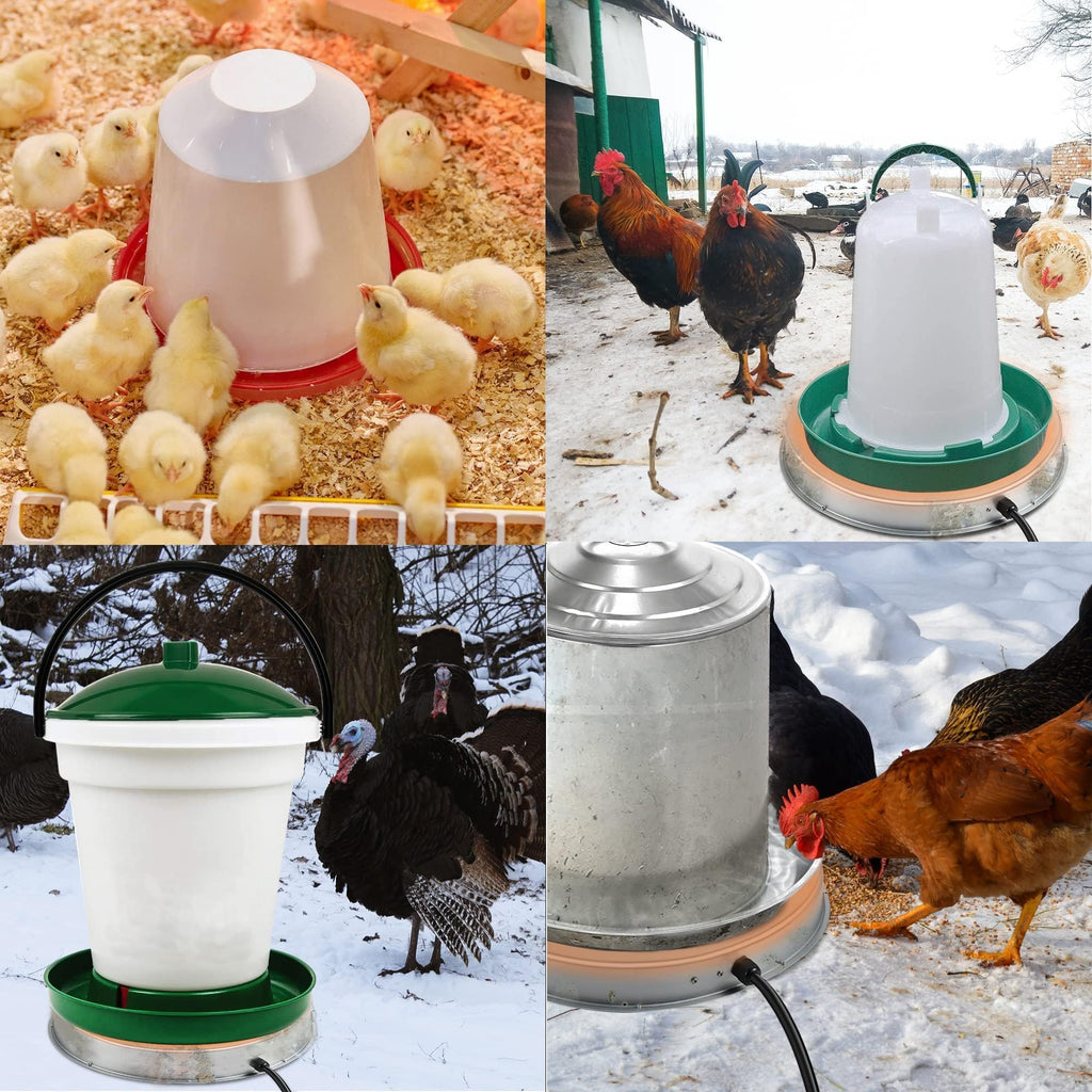 Heated Chicken Waterer 5 Gallon 125W N67248