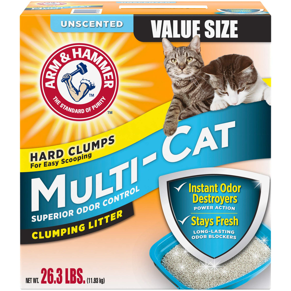 Unscented Clumping Cat Litter 26.3lb E10664