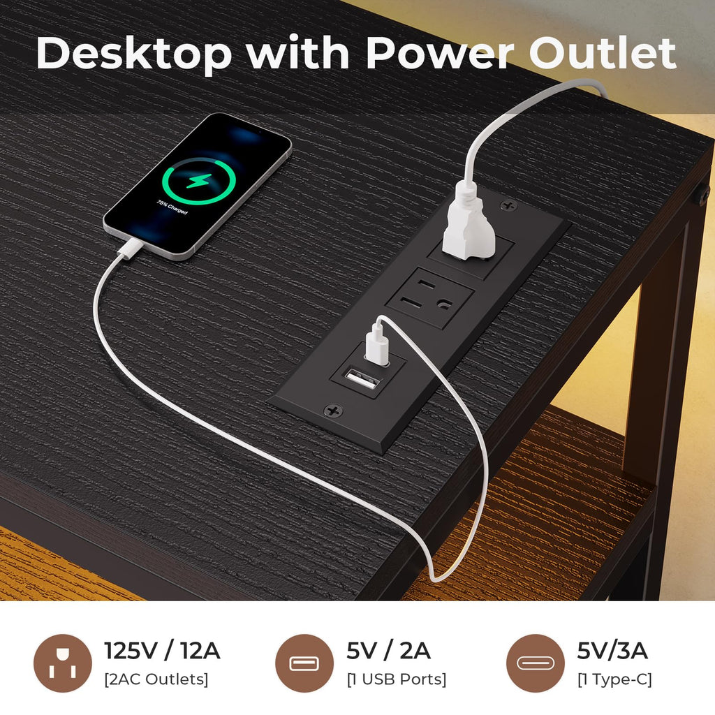 Black TV Stand N9219