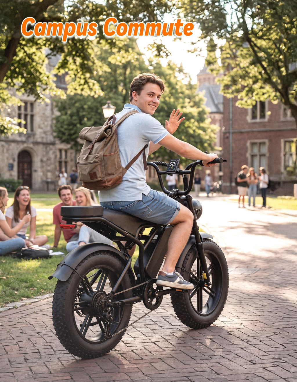 Electric Bike with 48V Removable Battery A13207
