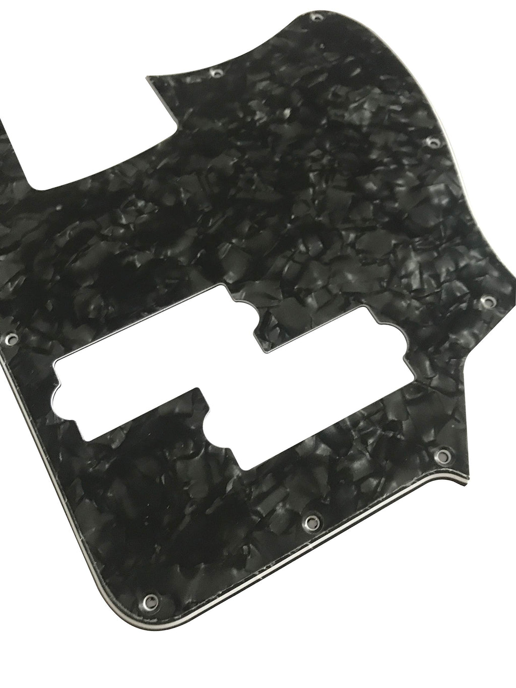 4 Ply Black Pearl Short Scale Guitar Pickguard D471