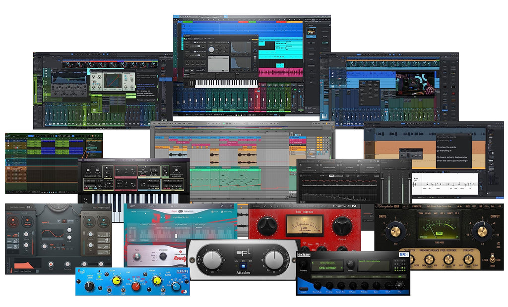 USB Audio Interface Bundle with Studio Monitors, Microphone, Headphones and Stands G730