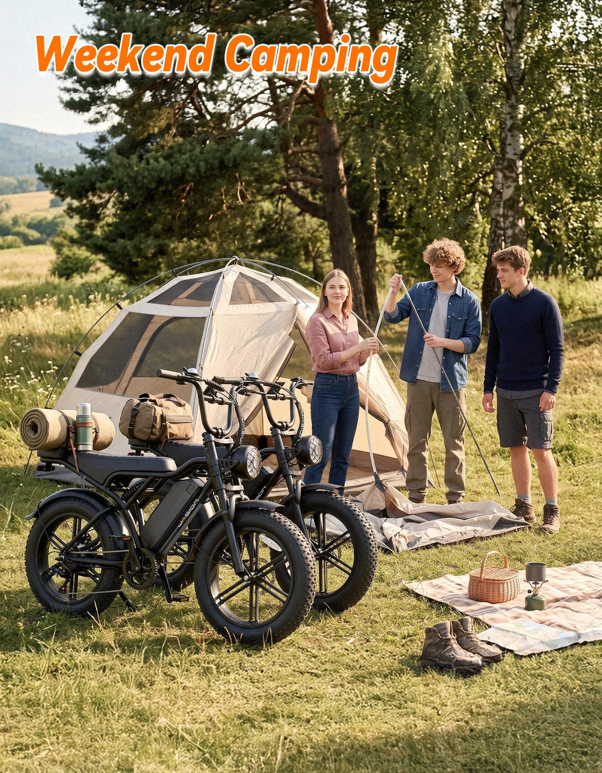 Electric Bike with 48V Removable Battery A13207