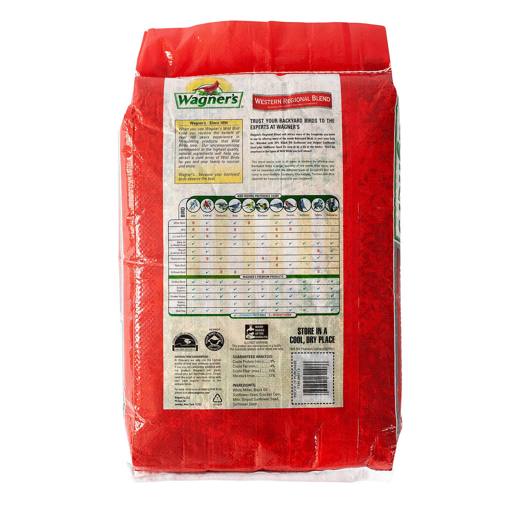 Wild Bird Food Regional Blends 20 lbs Y577812