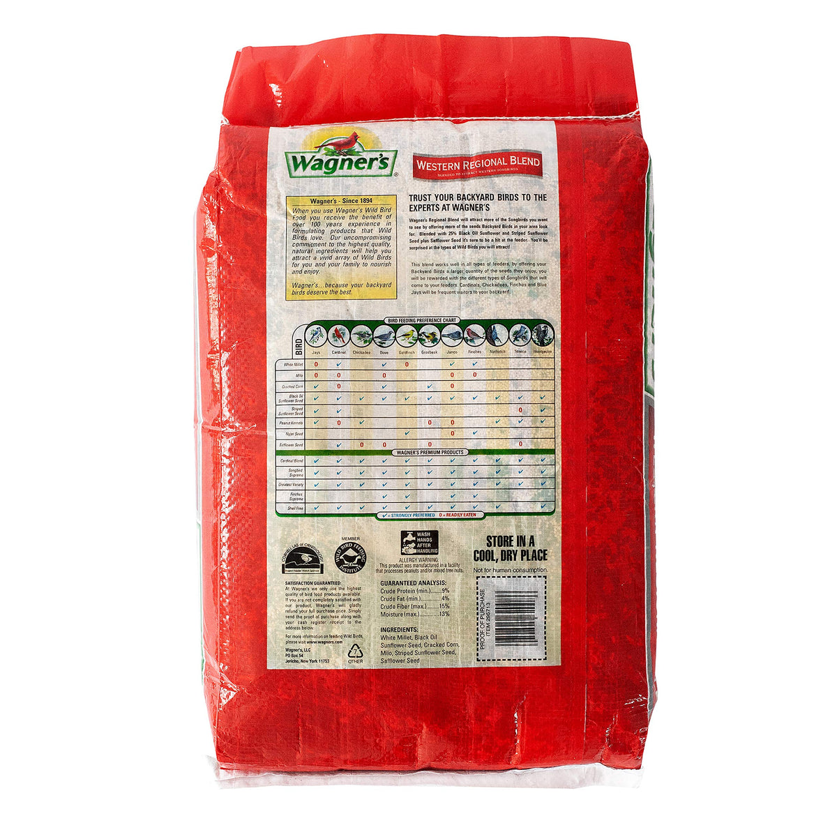 Wild Bird Food Regional Blends 20 lbs Y577812
