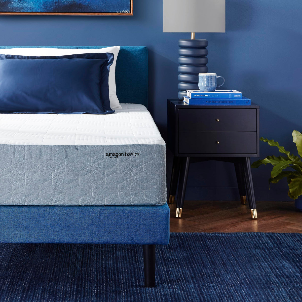 Medium-Firm Cooling Gel Memory Foam Mattress, Twin Size V782383