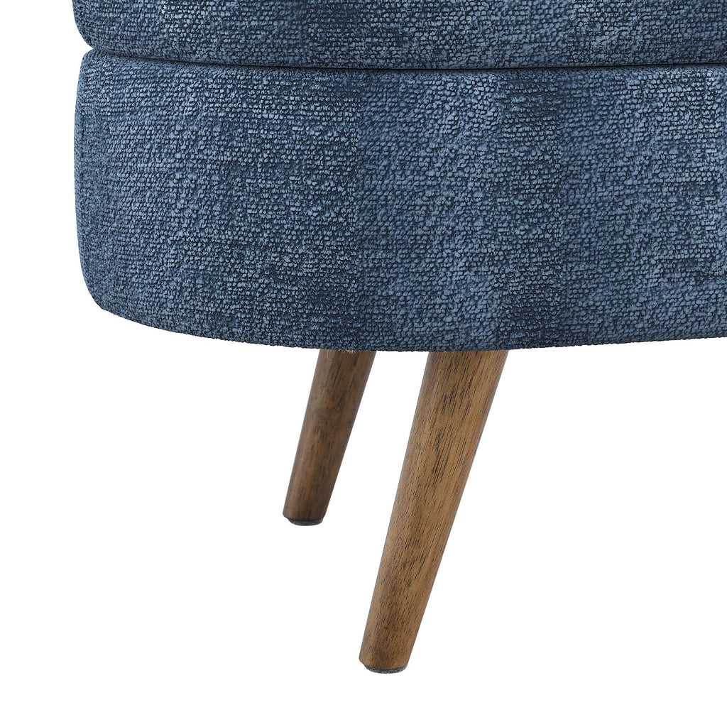 Oval Storage Bench R83356