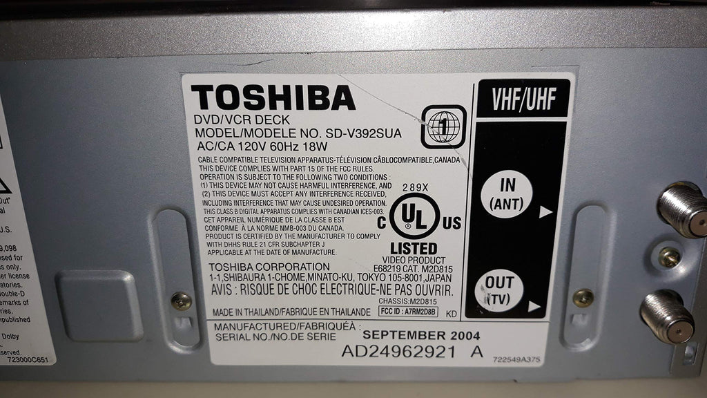 DVD/VCR Combo, Silver J44379